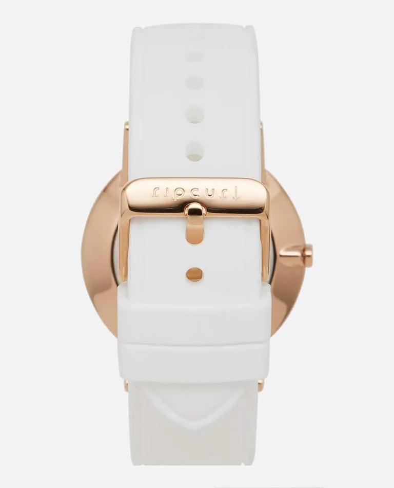 Latch Solar Silicone Rose Gold Watch | RIP CURL | Beachin Surf | Shop Online | Toukley Surf Shop