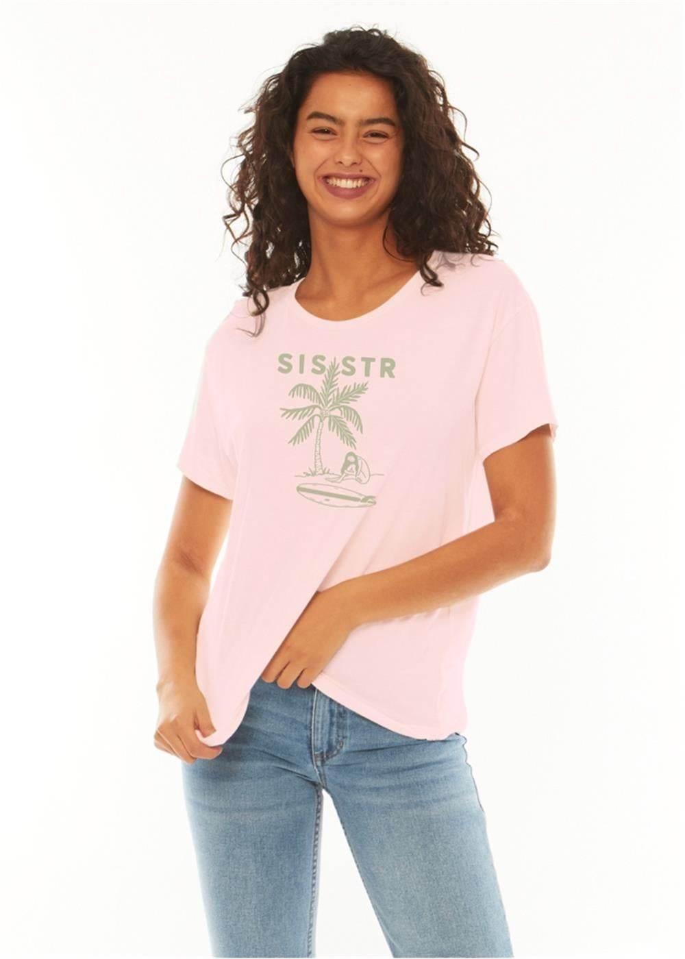 Lay Day SS Knit T-Shirt - Beachin Surf