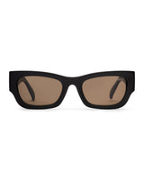 Liive Legian Polarised Matt Black sunglasses front view - Beachin Surf