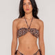 Lennie Leopard Bandeau Top - Beachin Surf