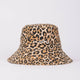 Lennie Leopard Reversible Bucket Hat - Beachin Surf