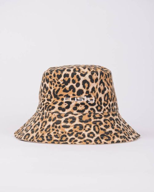 Lennie Leopard Reversible Bucket Hat - Beachin Surf