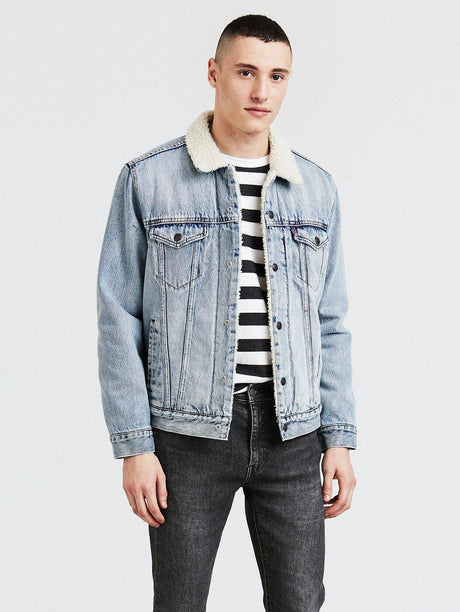 LEVI'S MEN'S TYPE III SHERPA TRUCKER JACKET - Beachin Surf