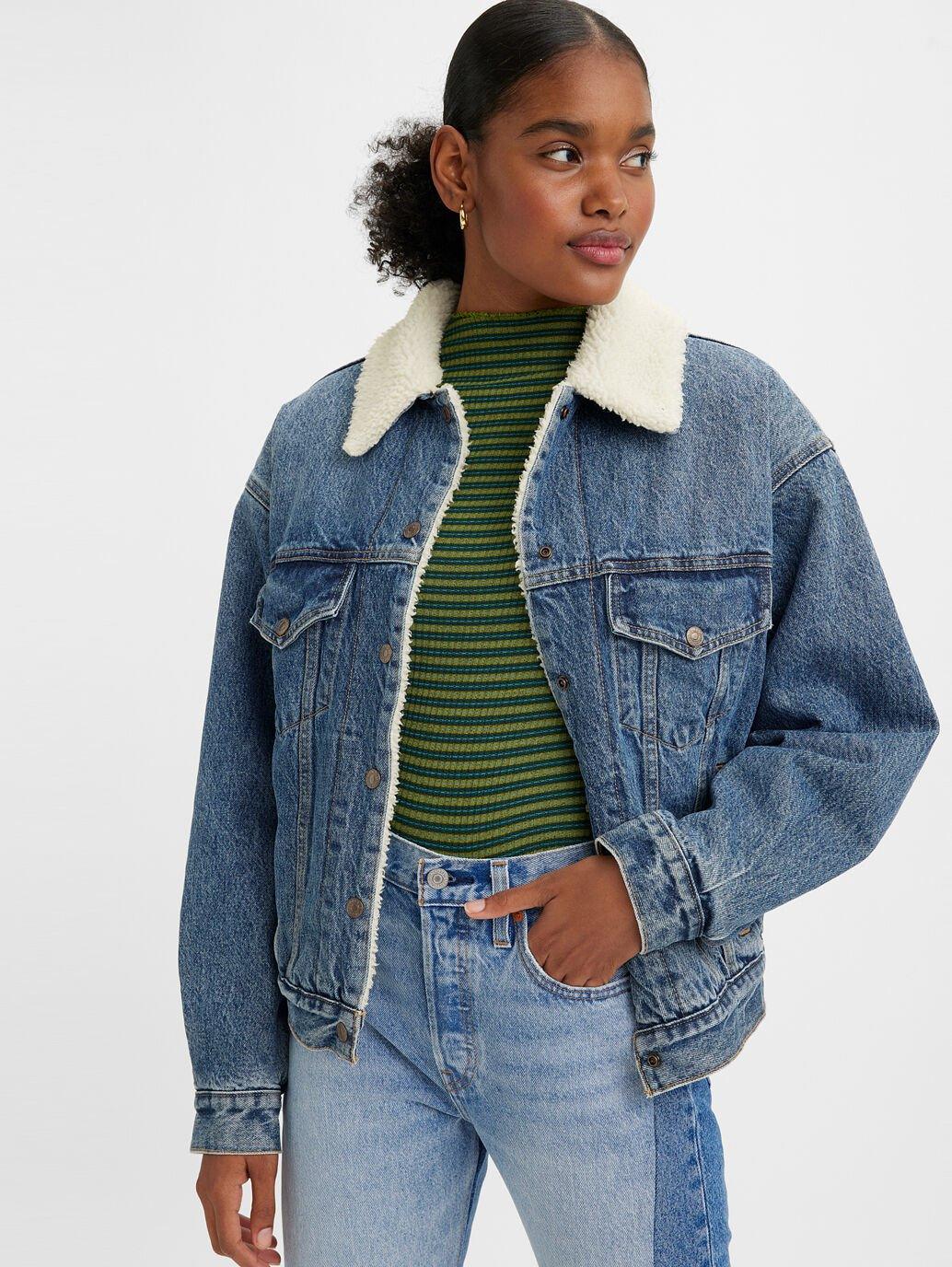 LEVI'S® WOMEN'S '90S SHERPA TRUCKER JACKET - Beachin Surf