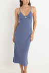 Lily Bias Cut Midi Dress