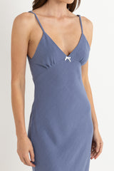 Lily Bias Cut Midi Dress