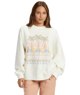 Lineup Oversized Crew Pullover Sweatshirt - Beachin Surf