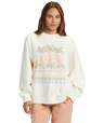 Lineup Oversized Crew Pullover Sweatshirt - Beachin Surf