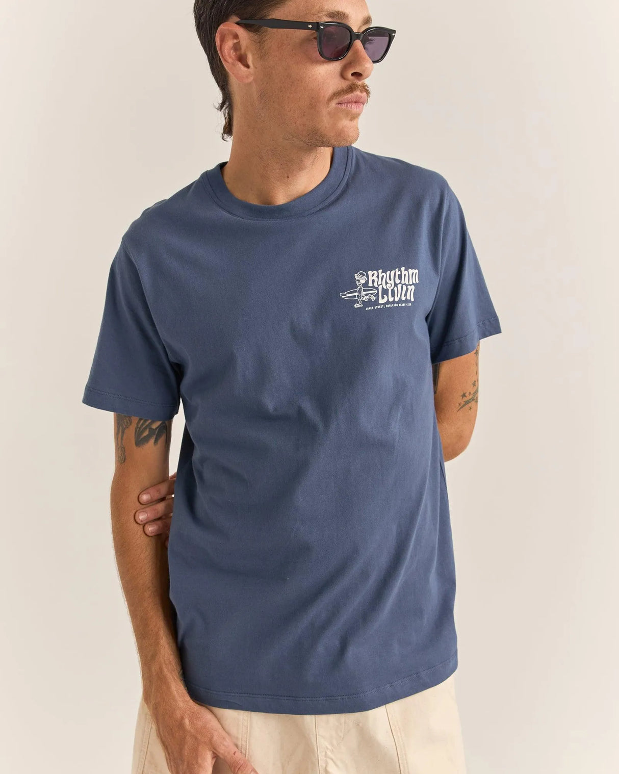 Livin Slub Ss T-Shirt - Beachin Surf