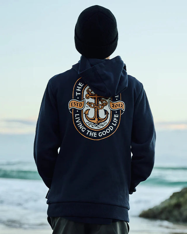 Living Anchor Youth pullover - Beachin Surf
