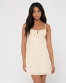 Lolita Printed Mini Dress - Beachin Surf