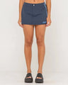 Lombardi Nylon Mini Skirt - Beachin Surf