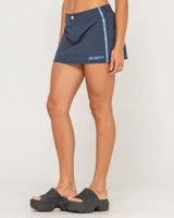 Lombardi Nylon Mini Skirt - Beachin Surf