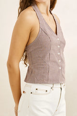 london-check-halter-top-cho-0726W-FT07-CHO-2_1 - Beachin Surf