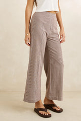london-check-wide-leg-pant-cho-0726W-PA03-CHO-2_1 - Beachin Surf