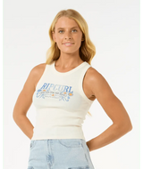 Luna Ribbed Tank - Beachin Surf