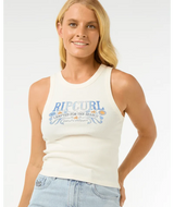 Luna Ribbed Tank - Beachin Surf