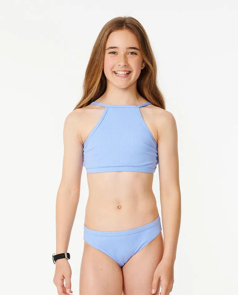 Lux Rib Bikini Set - Girls (8-16 years) | RIP CURL | Beachin Surf | Shop Online | Toukley Surf Shop