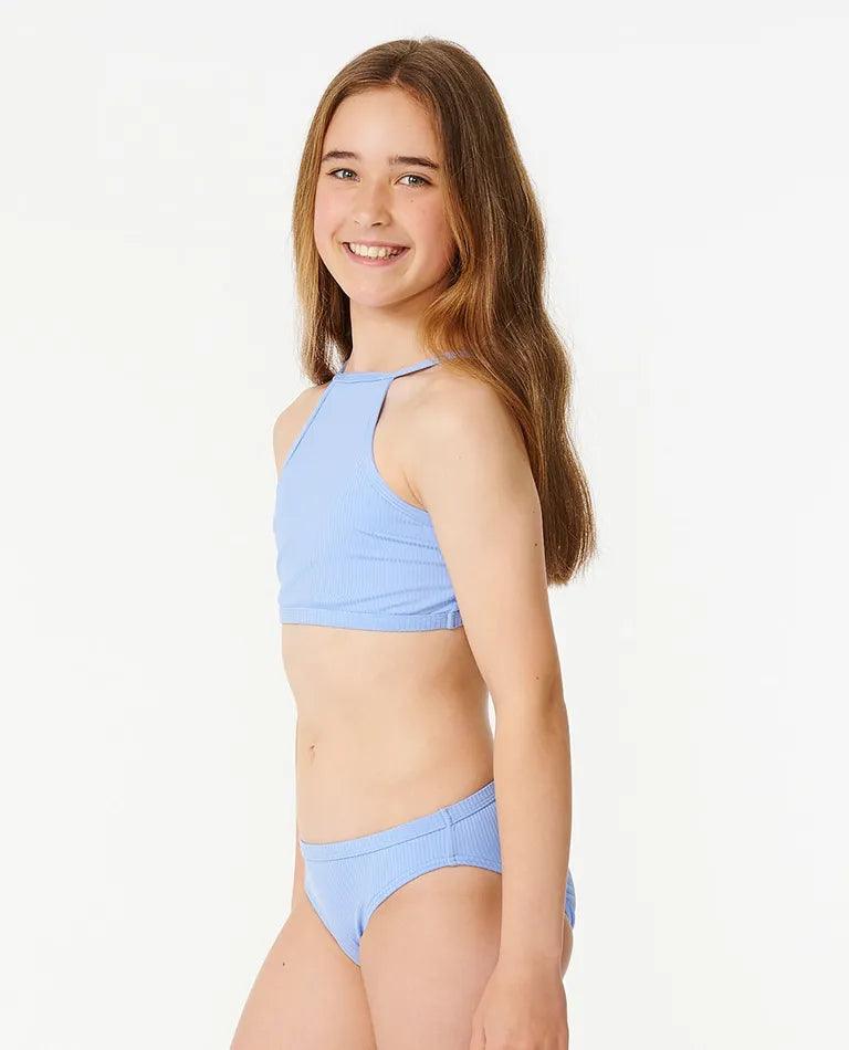 Lux Rib Bikini Set - Girls (8-16 years) | RIP CURL | Beachin Surf | Shop Online | Toukley Surf Shop