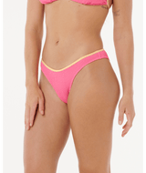 Luxe Surf High Cut Cheeky Coverage Bikini Bottom - Beachin Surf