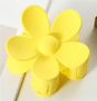 Matte Yellow Daisy Hair Clip - Beachin Surf