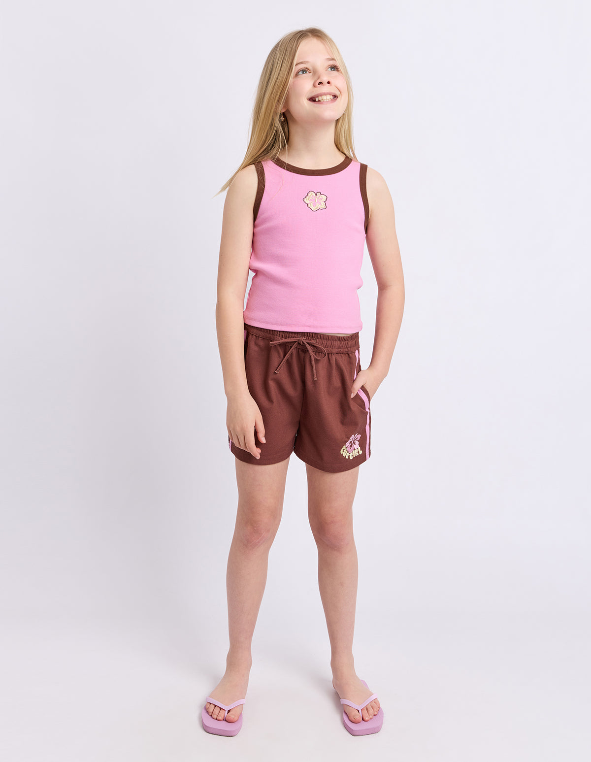 Maui Contrast Short - Girls 8-16