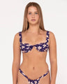 Maui Ruched Balconette Bikini Top - Beachin Surf