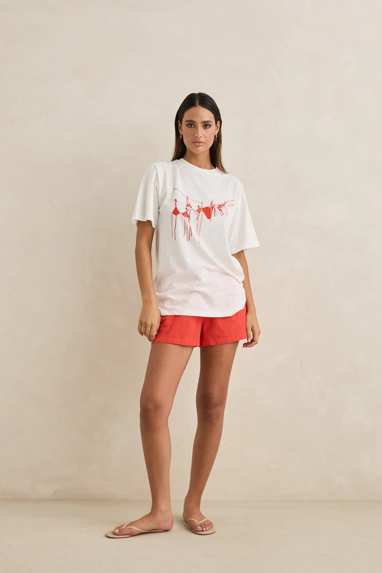 melia-oversized-t-shirt-red-0126W-PT06-RED-4_1 - Beachin Surf
