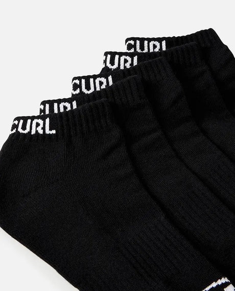 Men's Brand Ankle Sock - 5 Pack - Beachin Surf