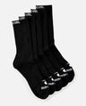 Men'S Brand Crew Sock - 5 Pack - Beachin Surf