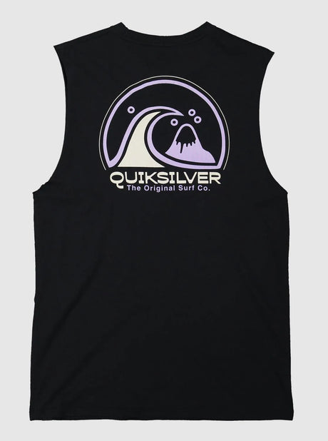 Mens Clean Circle Muscle T-Shirt - Beachin Surf