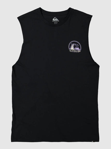 Mens Clean Circle Muscle T-Shirt - Beachin Surf