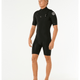 Mens Dawn Patrol 2/2 Chest Zip Springsuit - Beachin Surf