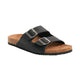Mens Duo Slide Black Tan - Beachin Surf