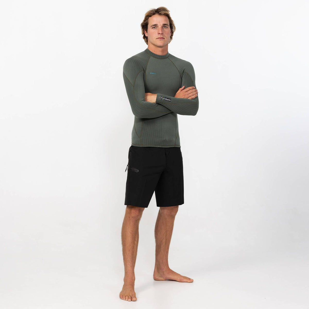 O'Neill HyperX 1.5mm Wetsuit Jacket Olive