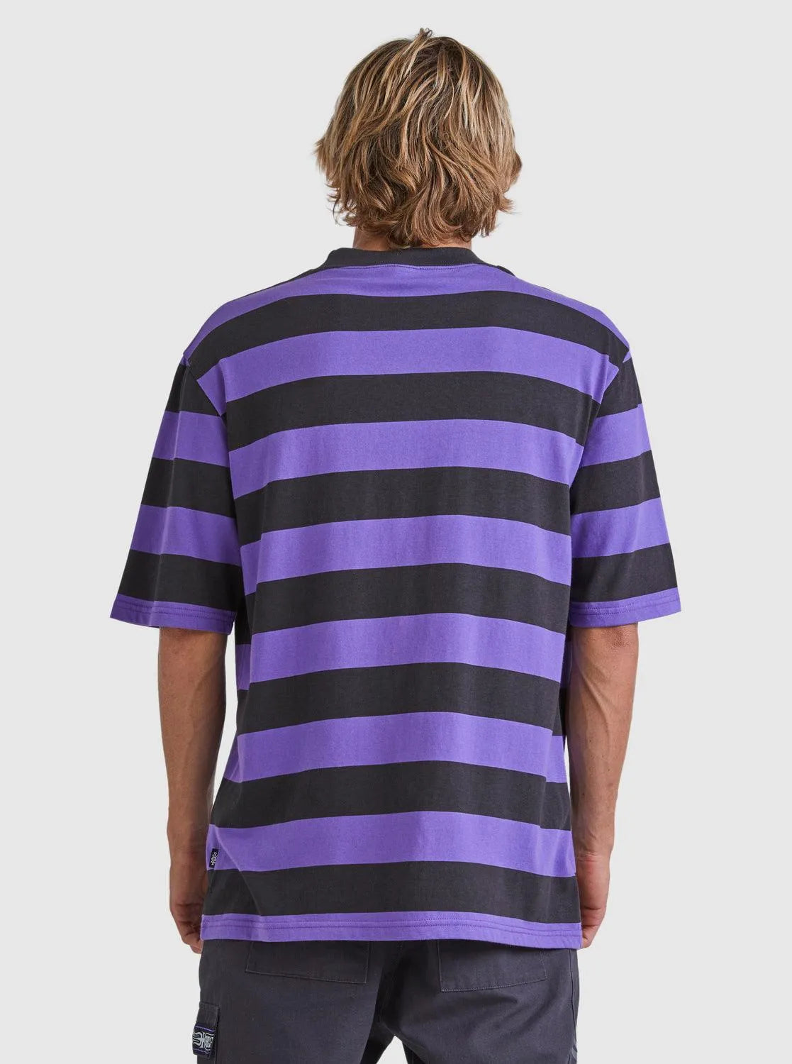 Mens Mercury Stripe T-Shirt - Beachin Surf