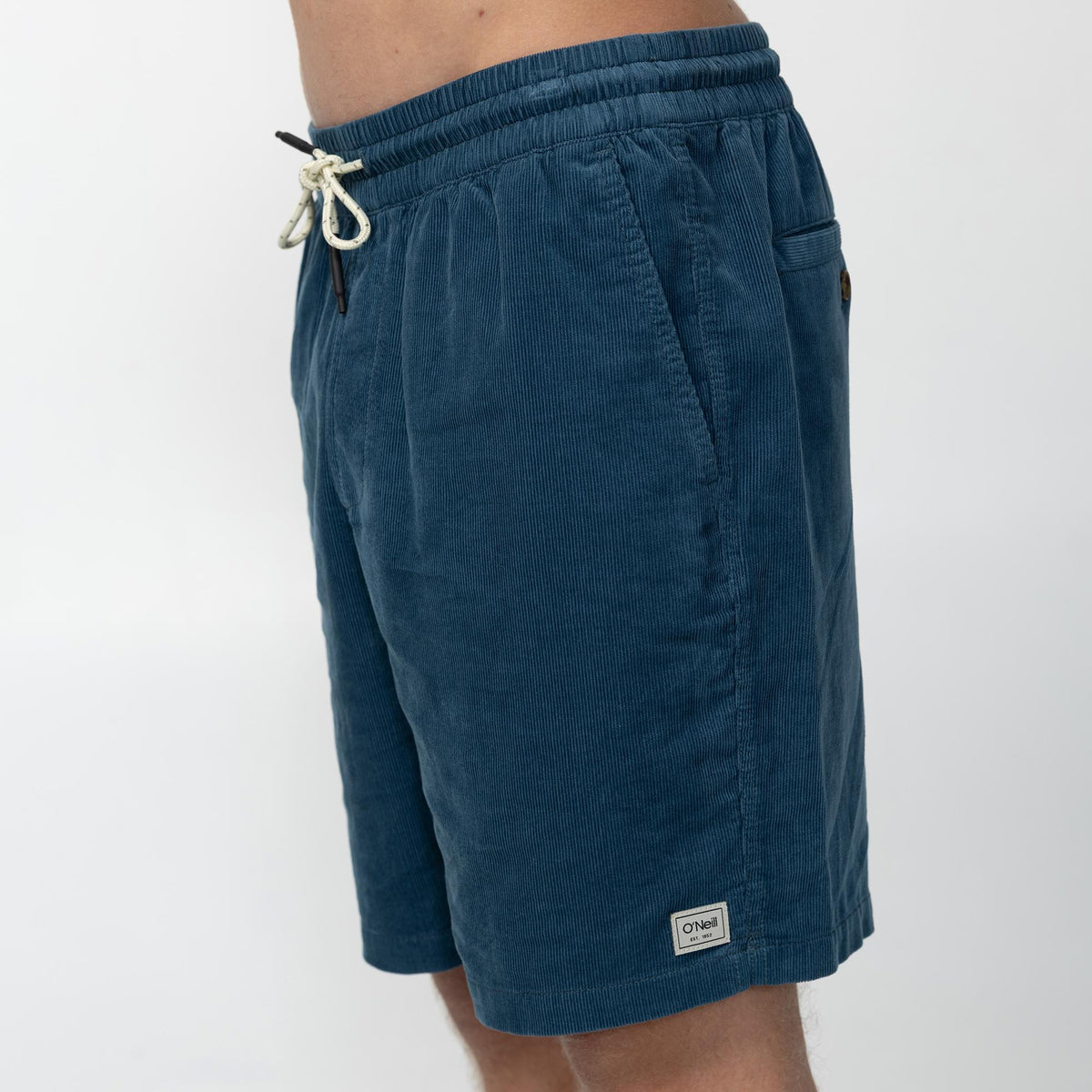 O'Neill OG Cord Elastic Waist 18 Short Blue Fusion