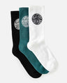 Mens Wetty Crew Sock - 3 Pack