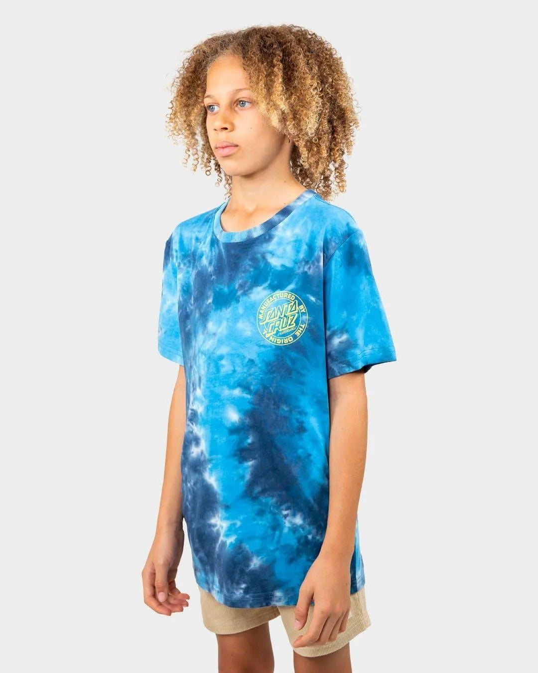 Mfg Dot Santa Cruz Boys S/S T-Shirt - Beachin Surf