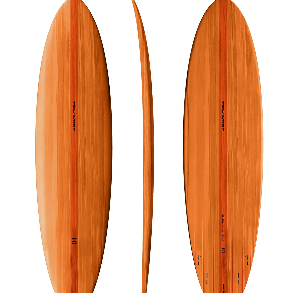 Thunderbolt Red Mid 6 Surfboard | Buy Online - Beachin Surf