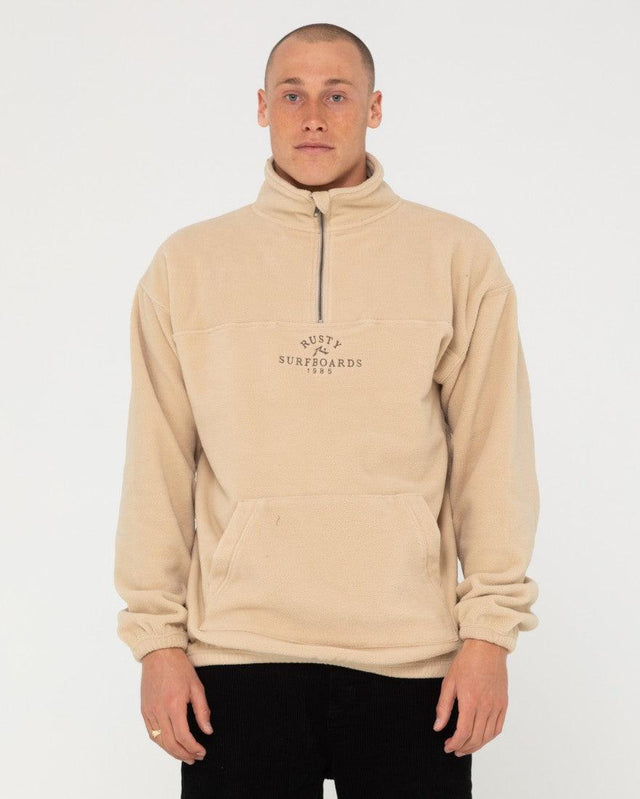 Middle Section Crew Polar Fleece | RUSTY | Beachin Surf