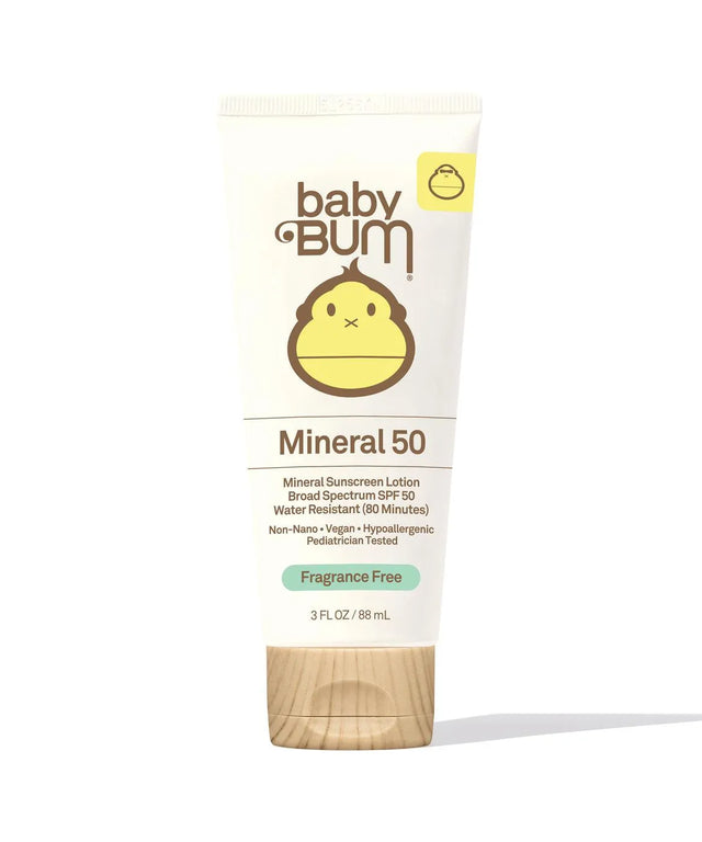 Mineral Spf 50 Sunscreen Lotion - Fragrance Free - Beachin Surf