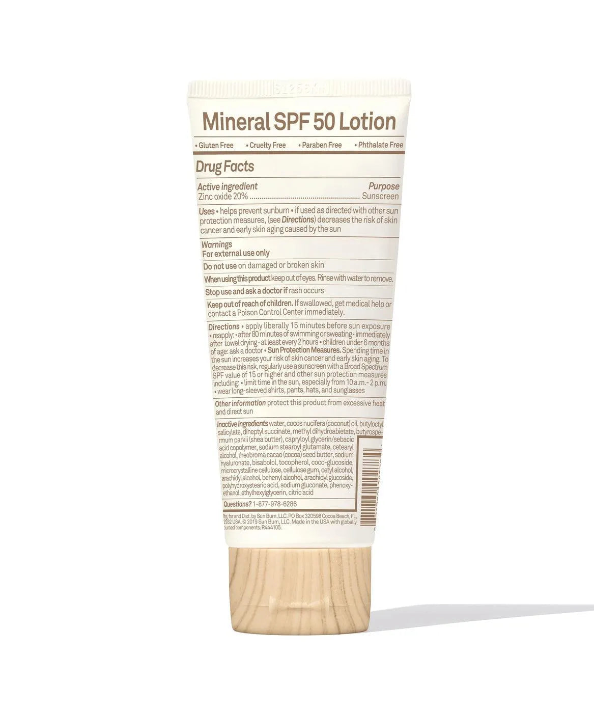 Mineral Spf 50 Sunscreen Lotion - Fragrance Free - Beachin Surf