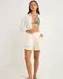 Mini Linen Elasticatied Short - Beachin Surf
