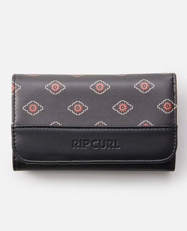 Mixed Floral Mid Wallet - Beachin Surf