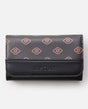 Mixed Floral Mid Wallet - Beachin Surf