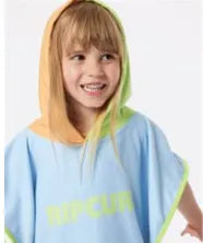 Mixed Hooded Towel-Girl 1-8 years - Beachin Surf