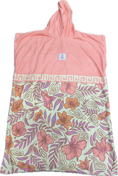 Mixed Hooded Towel-Girl - Beachin Surf