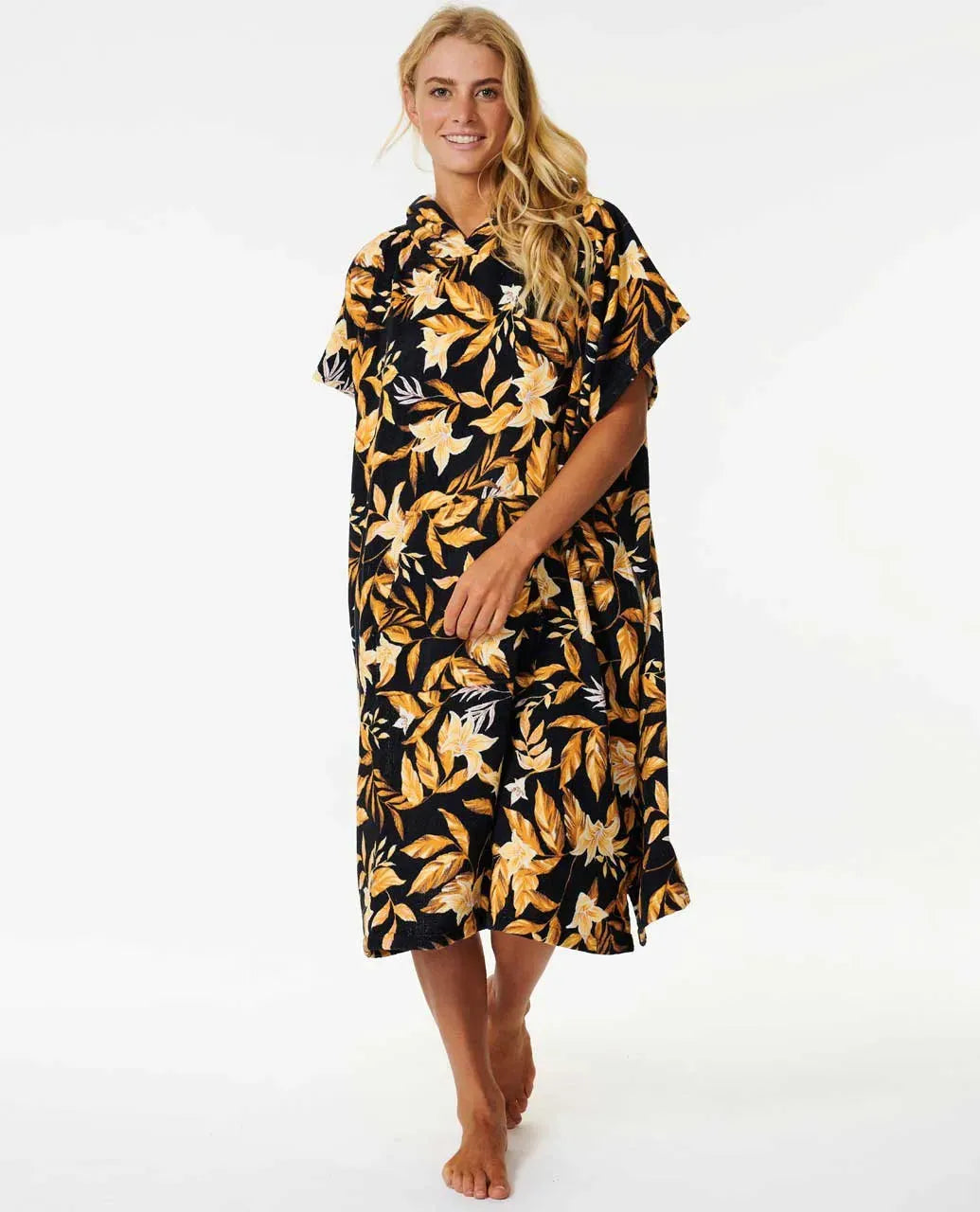 Mixed Hooded Towel Women - Beachin Surf