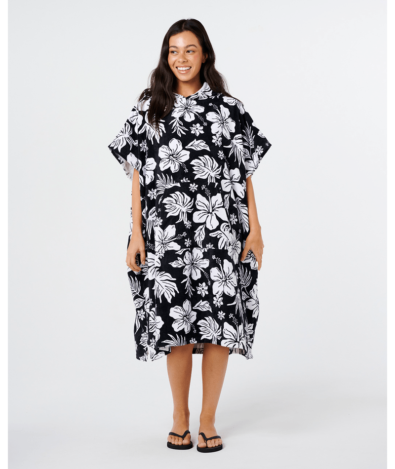 Mixed Hooded Towel Women - Beachin Surf